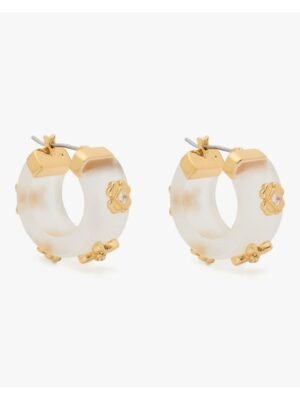 Heritage Bloom Small Hoops