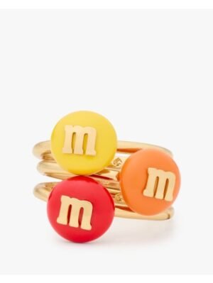 M&M's x Kate Spade New York Stacking Ring Set