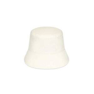 Coast Bucket - Cream Cotton Bucket Hat with downturned brim