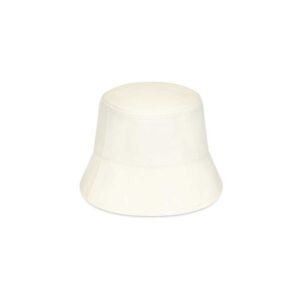 Coast Bucket - Cream Cotton Bucket Hat with downturned brim