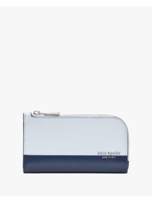 Devin Colorblocked Small Slim Bifold Wallet