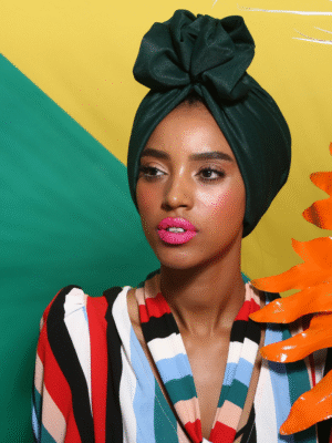 Emerald Green Turban Headwrap