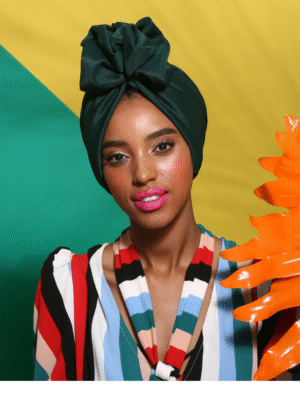 Emerald Green Turban Headwrap