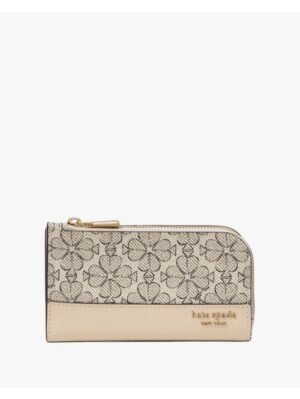 Spade Flower Small Slim Bifold Wallet