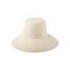 Holiday Bucket in Beige Canvas, a wide-brimmed hat