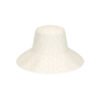 Holiday Bucket - Cotton Bucket Hat in Cream with lace pattern