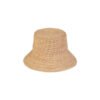The Inca Bucket straw hat in natural color