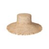Wide-brimmed straw hat called 'The Sundowner'
